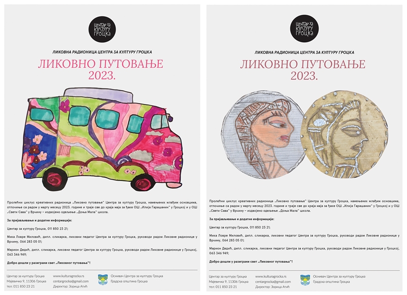 Пролећно ЛИКОВНО ПУТОВАЊЕ 2023.